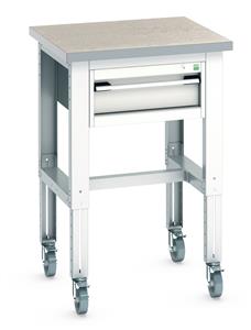 Mobile Workstands Bott 1 Drawer Lino Top Workstand 750x750x840-1140mm H
